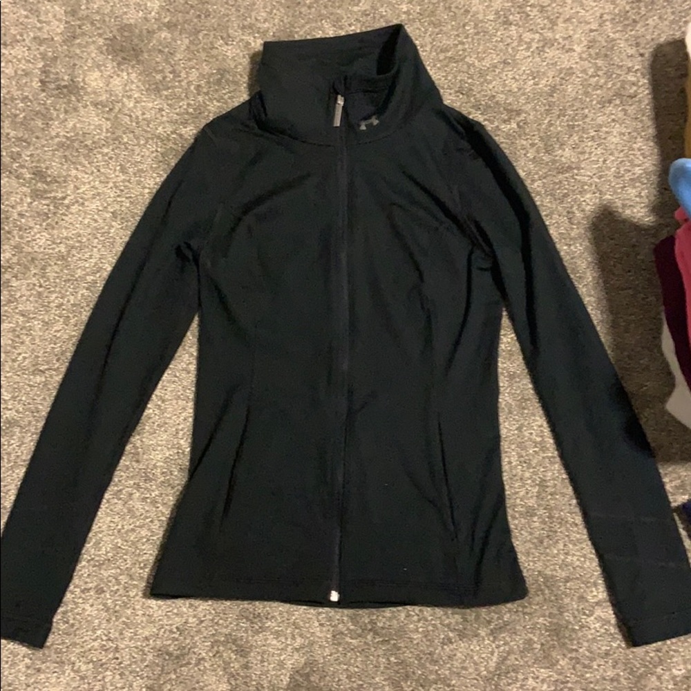 under armour zip up